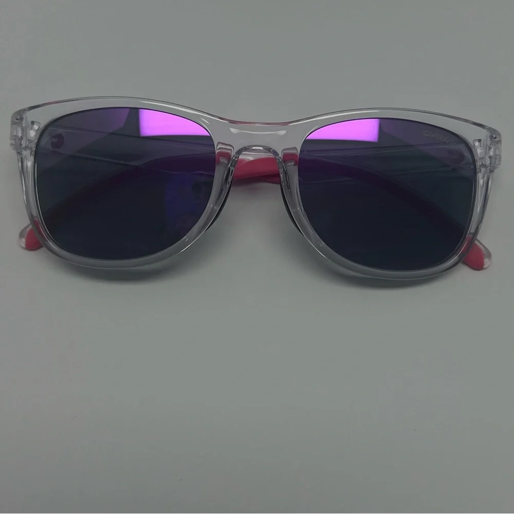 CARRERA 8054/900 Sunglasses Pink Arms NWOT UV Protection Cat 3 52mm Hard‎ Case